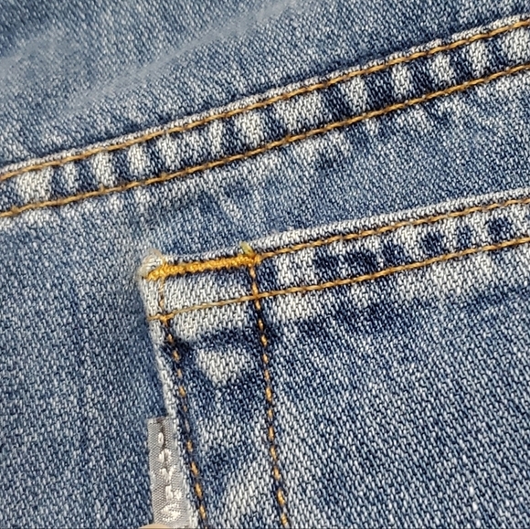 VINTAGE 90s Levi's Silver Tab Loose Fit Baggy Fit Light Wash Grunge Skater Jeans - Picture 10 of 14